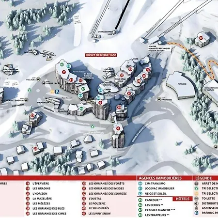 Les Carlines - 2 Pieces 6 Personnes Vue Piste Mae-2284 Apartment